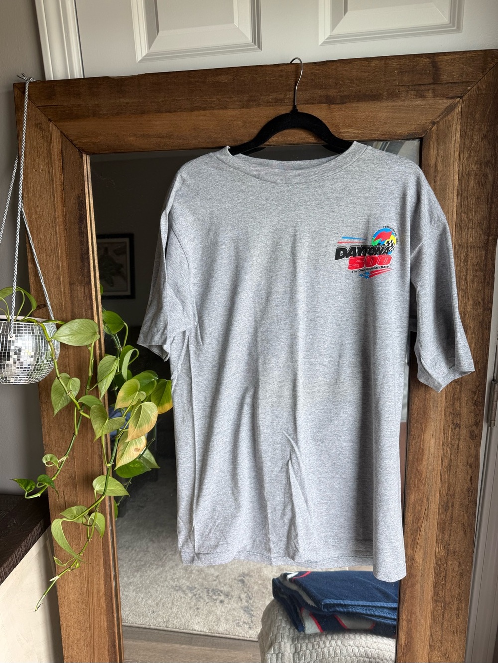 Daytona 500 Grey Short Sleeve Tee